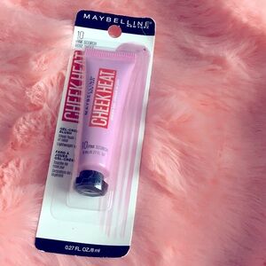 New Maybelline Cheek Heat Sheer Gel Cream Blush #10 Pink Scorch Sealed